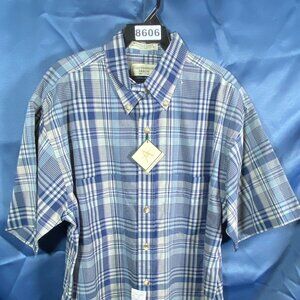 8606 - Mens Arrow Tournament short sleeve dress shirt - NWT